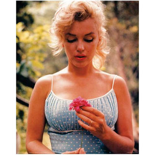 Marilyn Monroe Flower 24x36 Premium Poster - Team Spirit Store USA 
