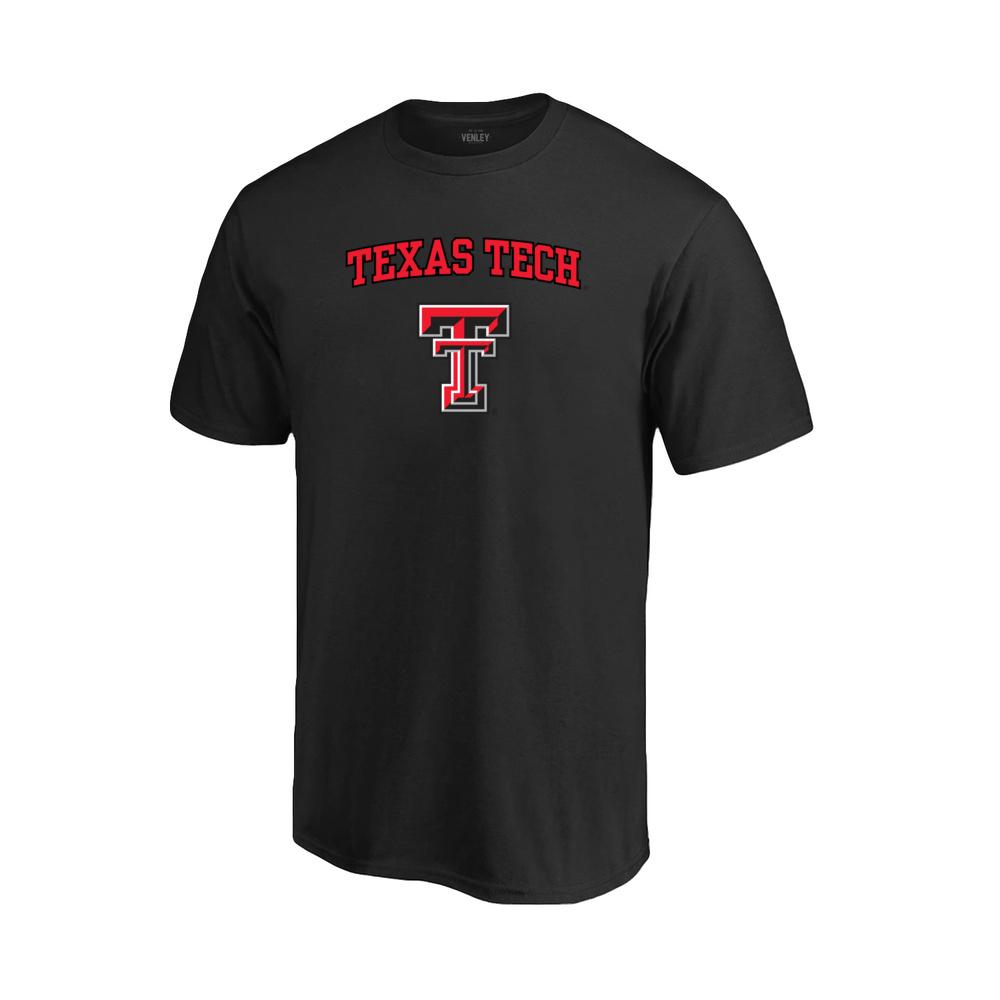 Texas Tech Red Raiders Men's Crewneck Short Sleeve T-Shirt - Team Spirit Store USA 