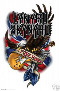 Lynyrd Skynyrd Free Bird 24x36 Premium Poster - Team Spirit Store USA 