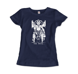 The Devil Tarot Card Design T-Shirt-4