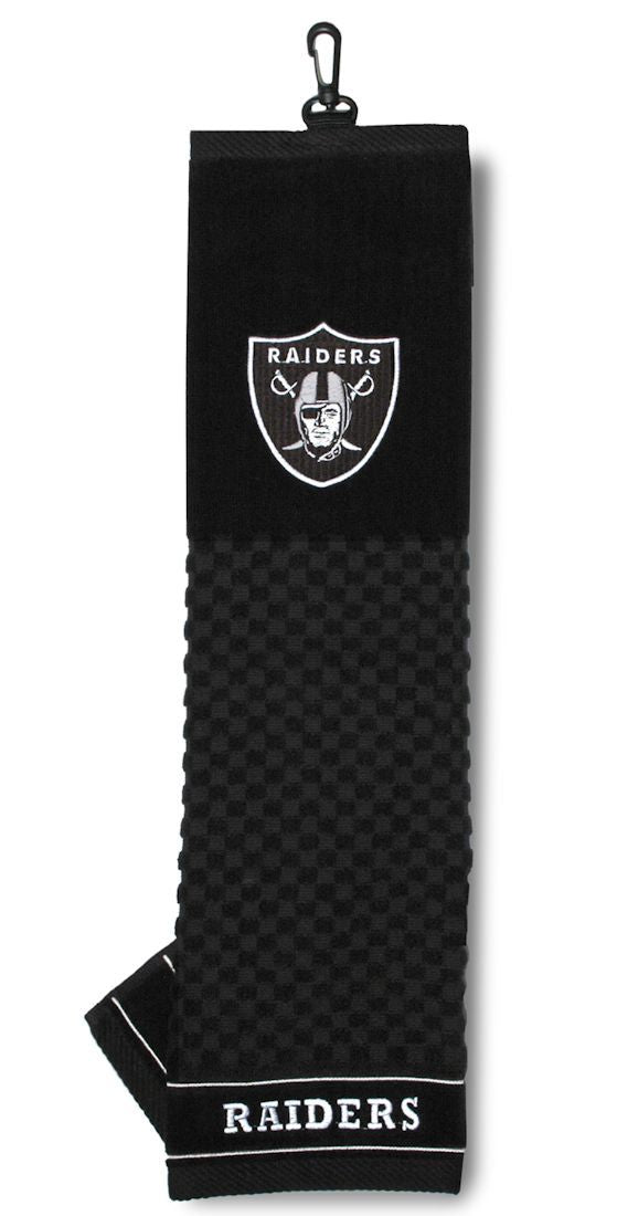 Las Vegas Raiders 16"x22" Embroidered Golf Towel - Team Spirit Store USA 