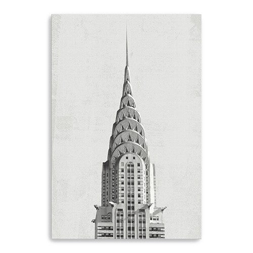 Vintage NYC Empire 48x32 Canvas Wall Art - Team Spirit Store USA 