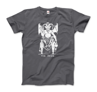 The Devil Tarot Card Design T-Shirt-5