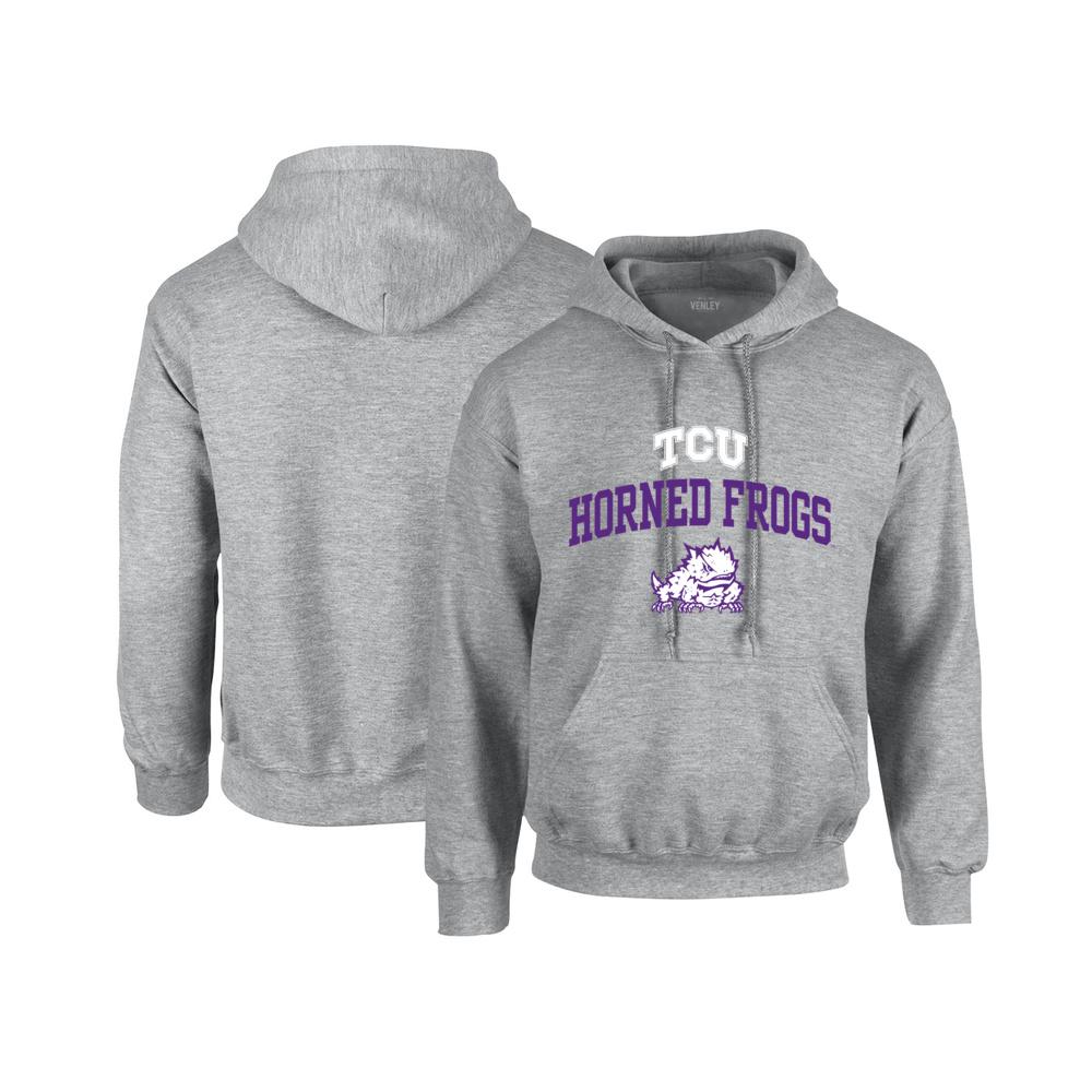 Official NCAA TCU Horned Frogs TCUH03 Mens Pullover Hoodie - Team Spirit Store USA 