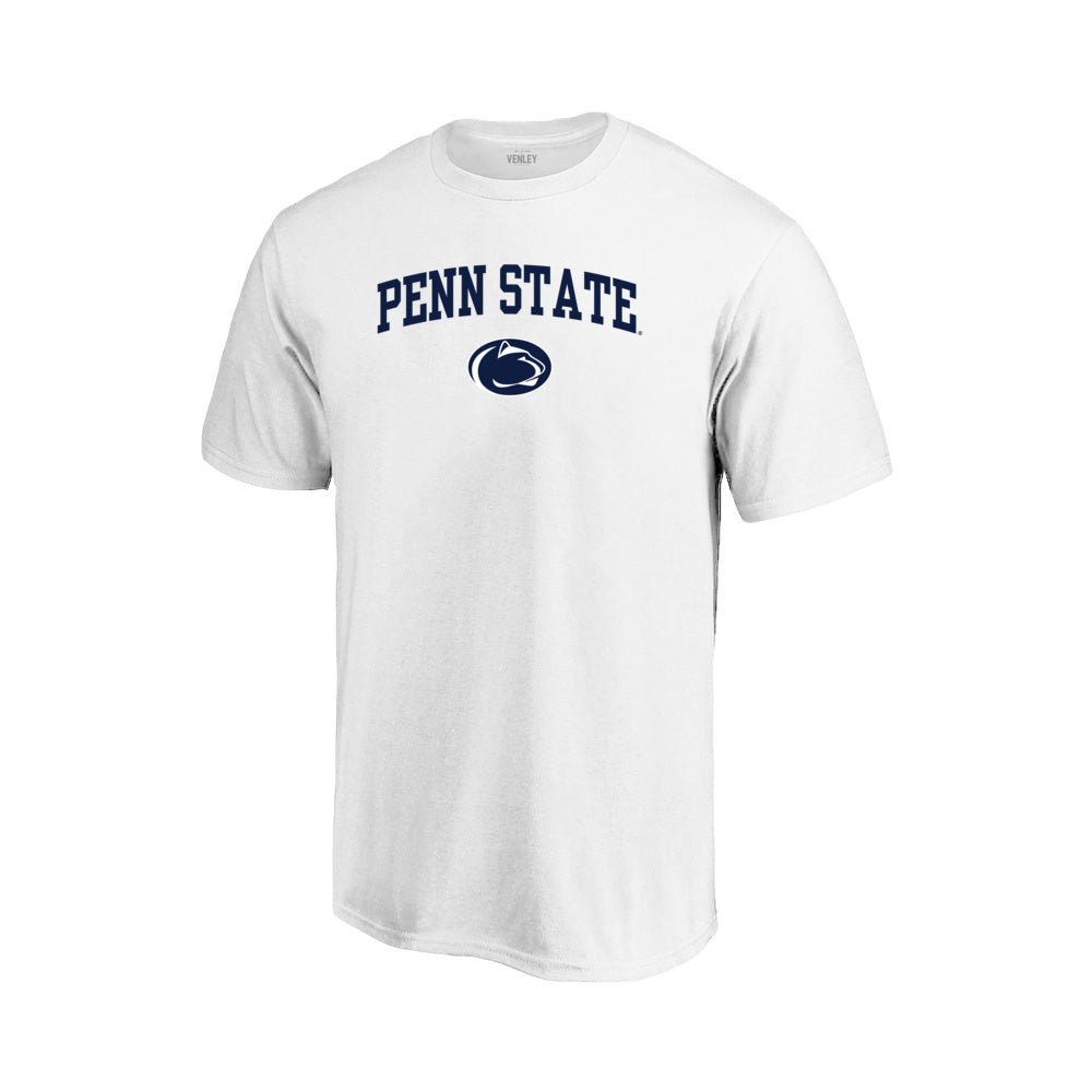 Official NCAA Penn State, Nittany Lions Mens Crewneck Short Sleeve T-Shirt - Team Spirit Store USA 