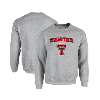 Official NCAA Texas Tech Red Raiders TTCH02 Mens Pullover Crewneck Sweatshirt - Team Spirit Store USA 