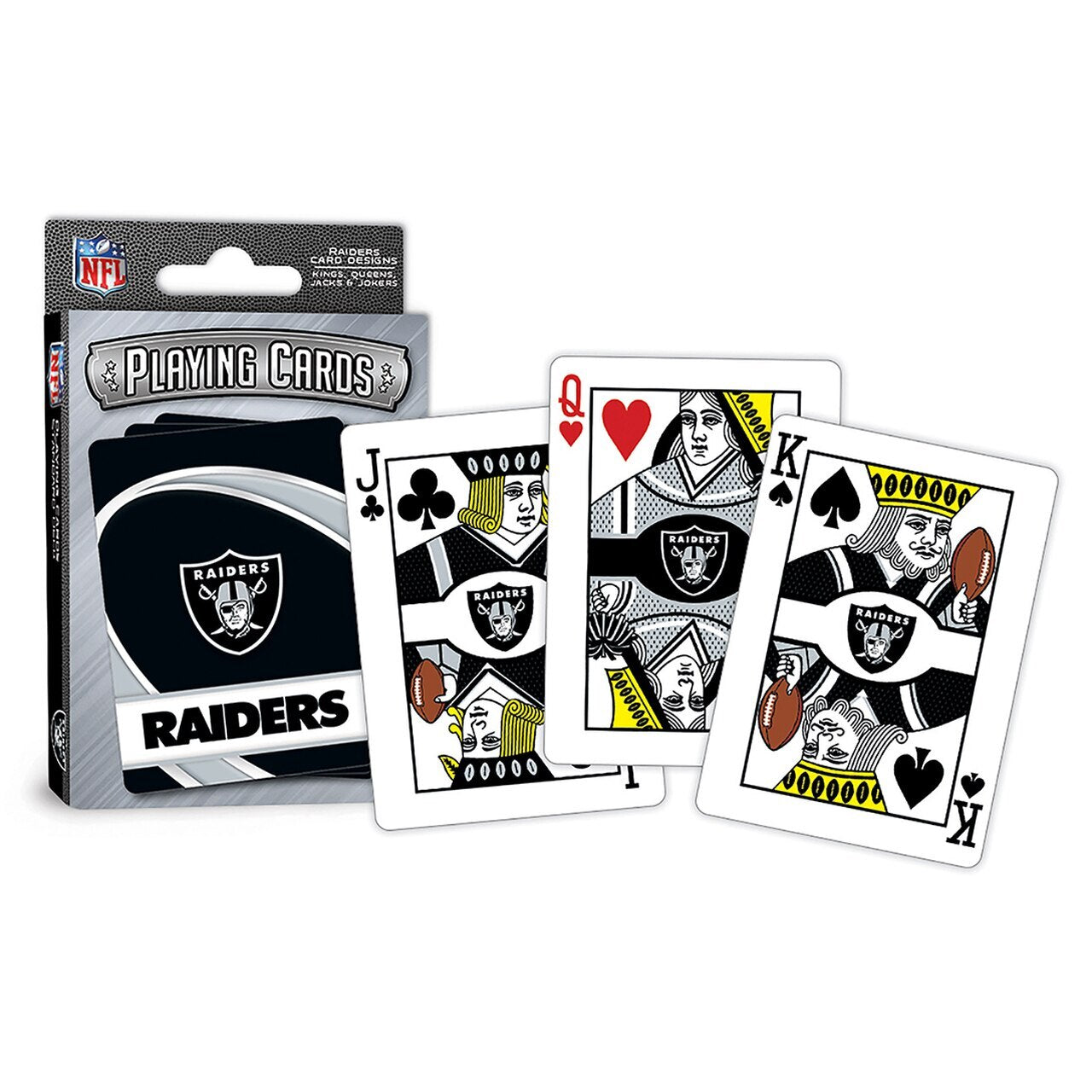 Las Vegas Raiders Playing Cards Logo - Team Spirit Store USA 