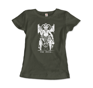 The Devil Tarot Card Design T-Shirt-8