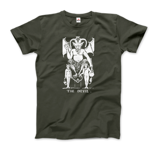 The Devil Tarot Card Design T-Shirt-7