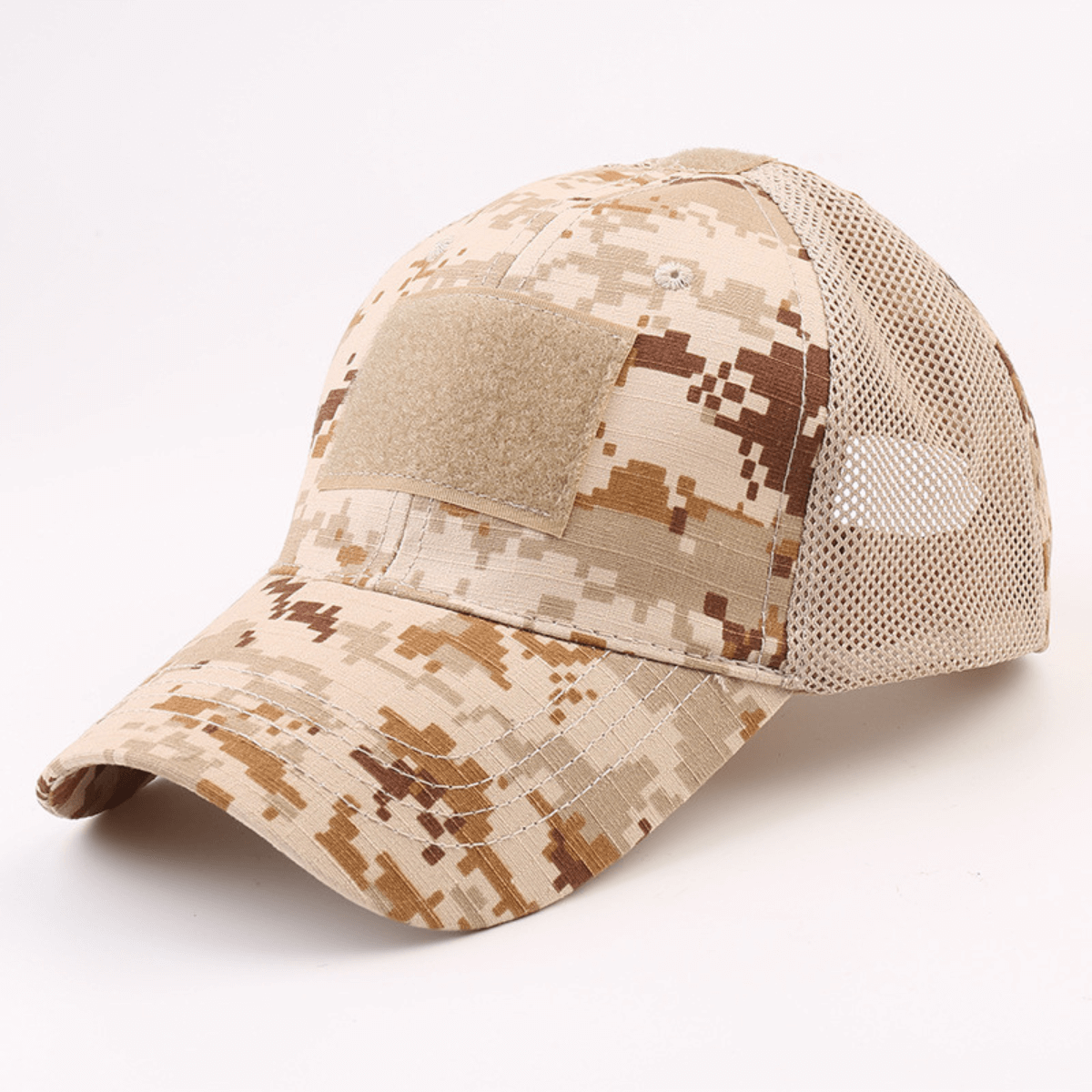 Tactical-Style Patch Hat with Adjustable Strap-18