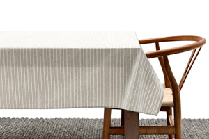 Grey Striped Tablecloth - Team Spirit Store USA 