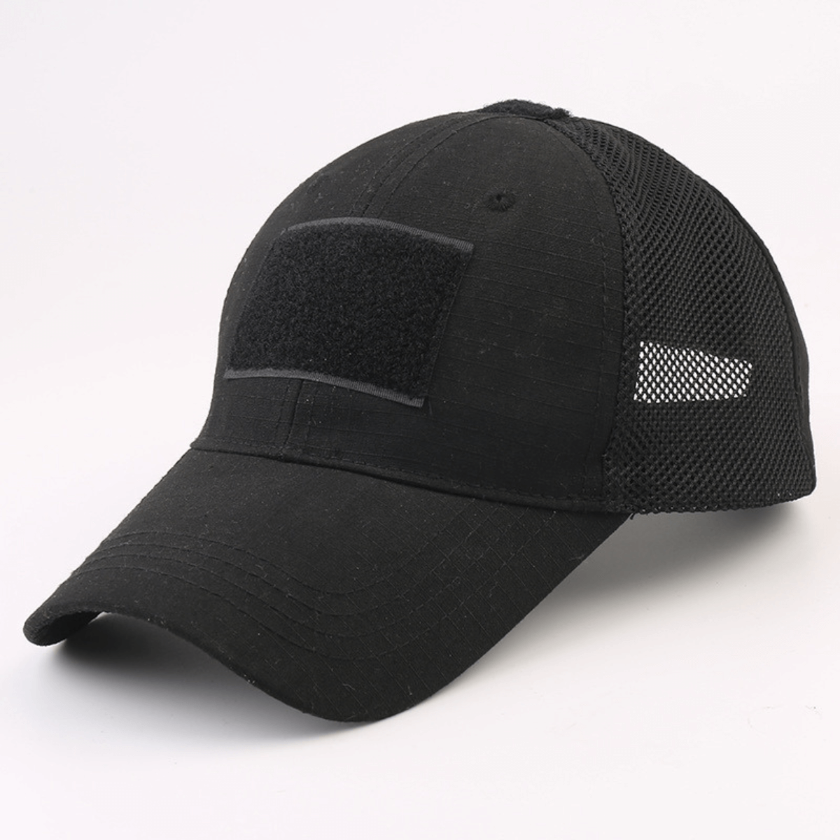 Tactical-Style Patch Hat with Adjustable Strap-15