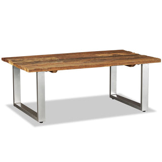 Solid Reclaimed Wood Coffee Table - Team Spirit Store USA 