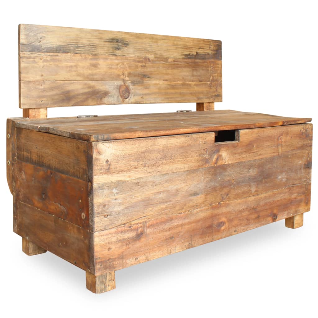 Solid Reclaimed Wood Bench - Team Spirit Store USA 