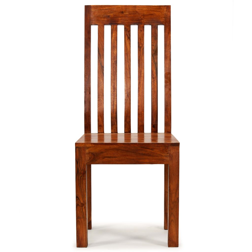 Solid Wood Sheesham Dining Chairs - Team Spirit Store USA 