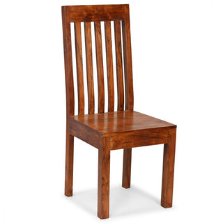 Solid Wood Sheesham Dining Chairs - Team Spirit Store USA 