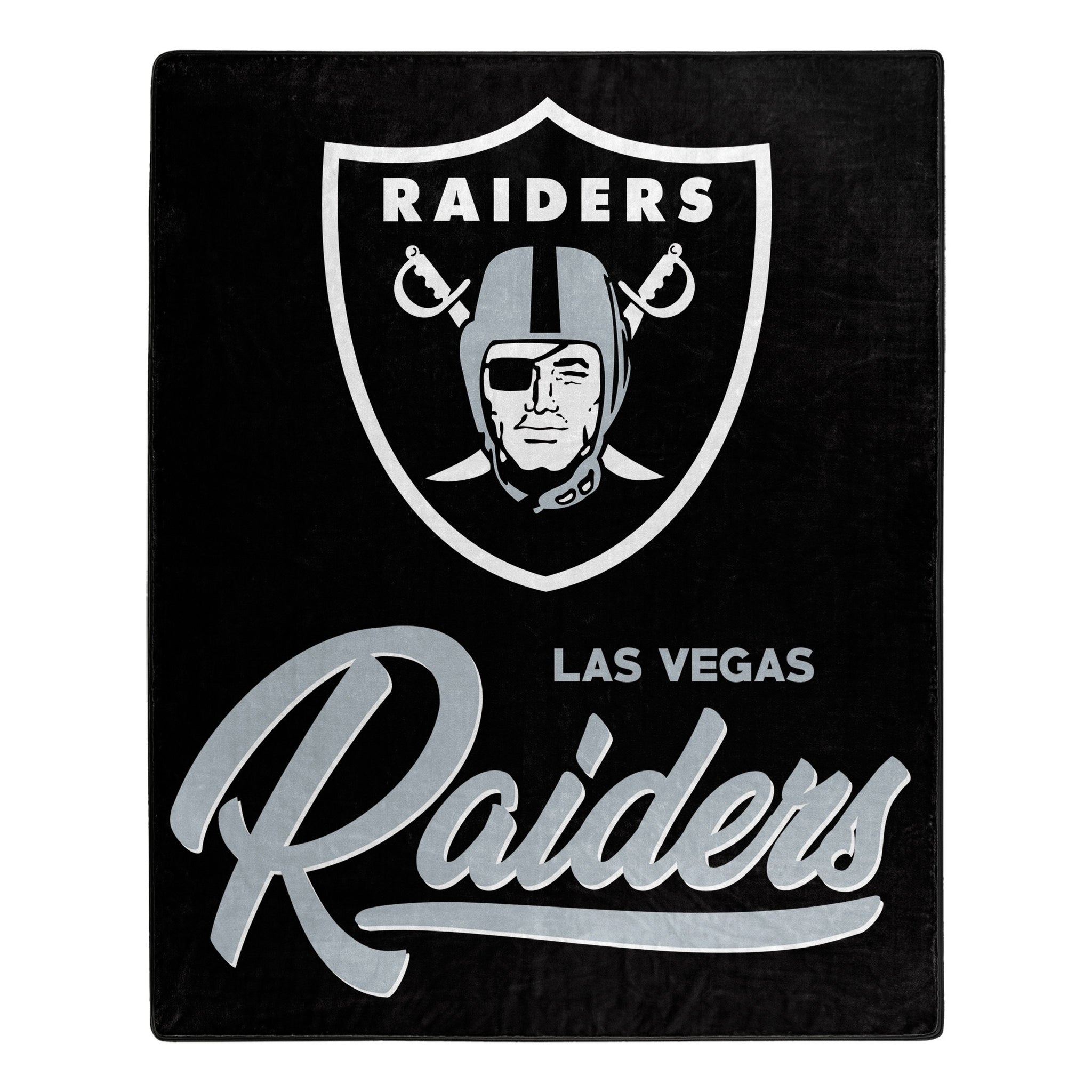 Las Vegas Raiders Blanket 50x60 Raschel Signature Design - Team Spirit Store USA 