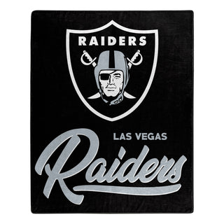 Las Vegas Raiders Blanket 50x60 Raschel Signature Design - Team Spirit Store USA 