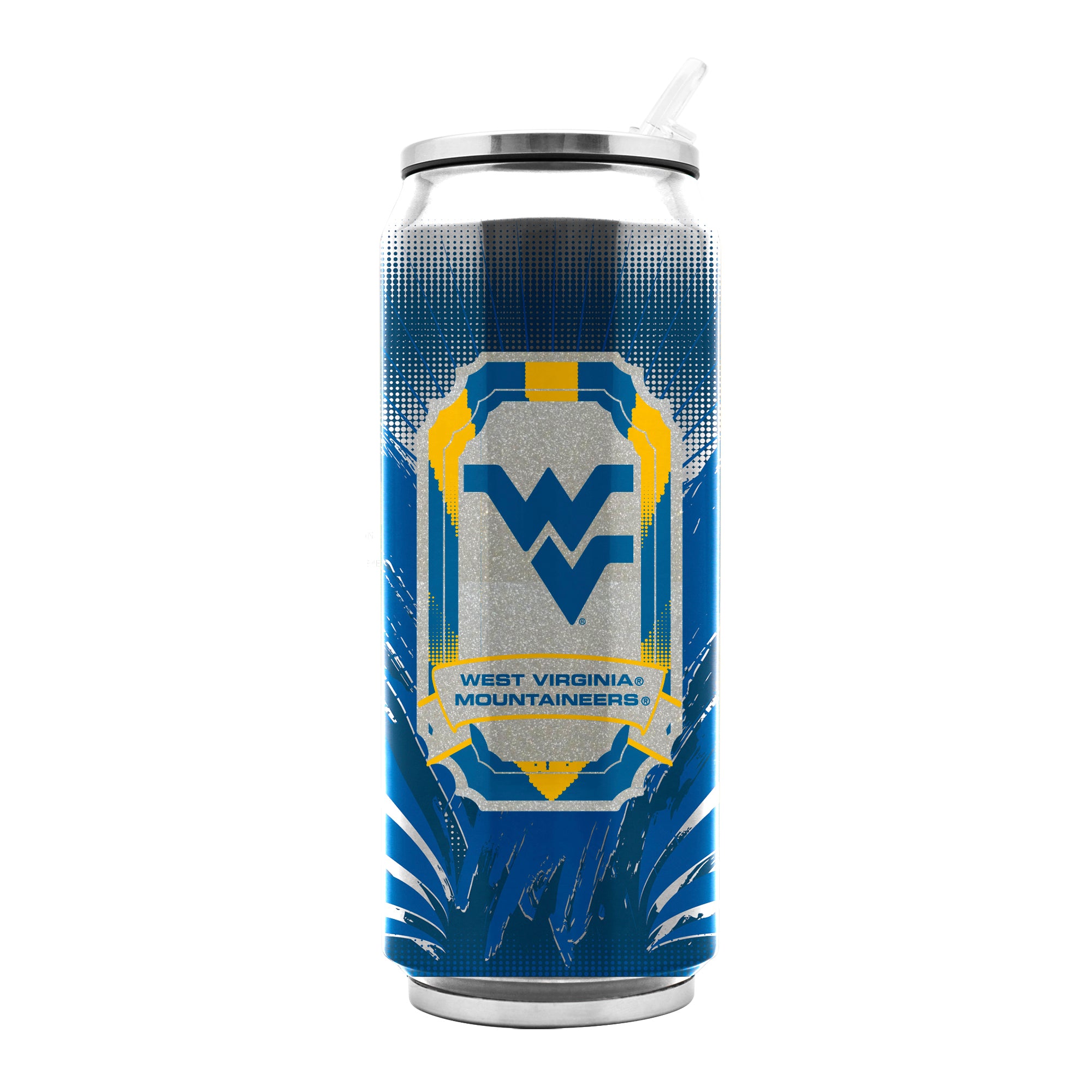 West Virginia Mountaineers Thermo Can - Team Spirit Store USA 