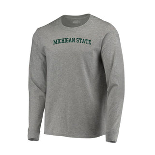 Michigan State Spartans Letter Long Sleeve Tee - Team Spirit Store USA 
