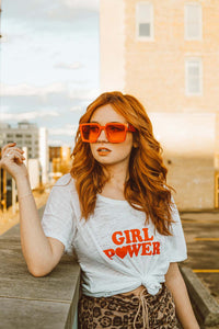 Girl Power Off the Shoulder Tee - Team Spirit Store USA 