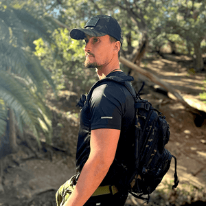 Tactical-Style Patch Hat with Adjustable Strap-3
