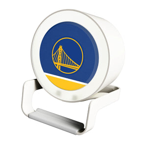Golden State Warriors Solid Wordmark Night Light Charger and Bluetooth Speaker-0
