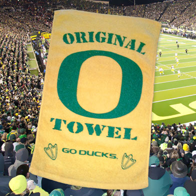 Oregon Ducks Original O Towel - Team Spirit Store USA 