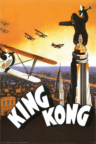 King Kong Movie Promo 24x36 Premium Poster - Team Spirit Store USA 