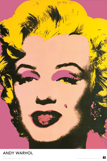 Marylin Monroe Warhol 24x36 Premium Poster - Team Spirit Store USA 