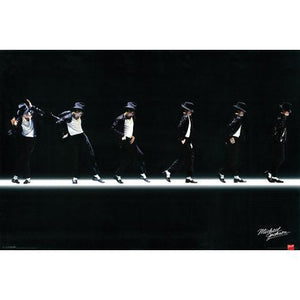 Michael Jackson Moonwalk 24x36 Premium Poster - Team Spirit Store USA 
