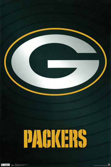 Green Bay Packers Icon Logo 24x36 Premium Poster - Team Spirit Store USA 