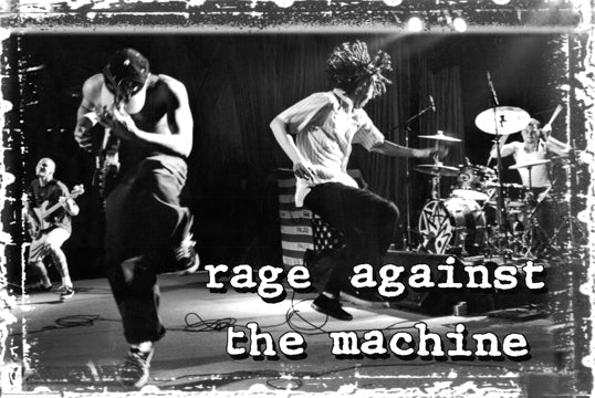 Rage Against the Machine Concert Shot 24x36 Premium Poster - Team Spirit Store USA 