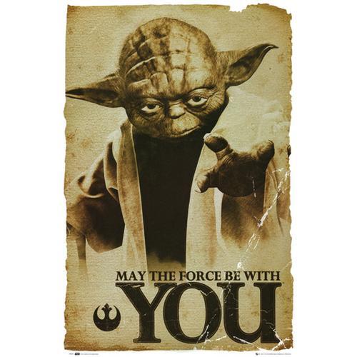 Star Wars Yoda Wants You 24x36 Premium Poster - Team Spirit Store USA 