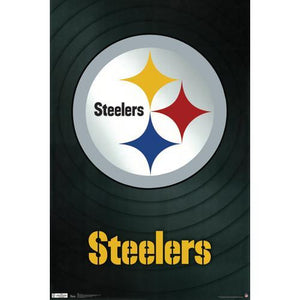 Pittsburgh Steelers Classic Logo 24x36 Premium Poster - Team Spirit Store USA 