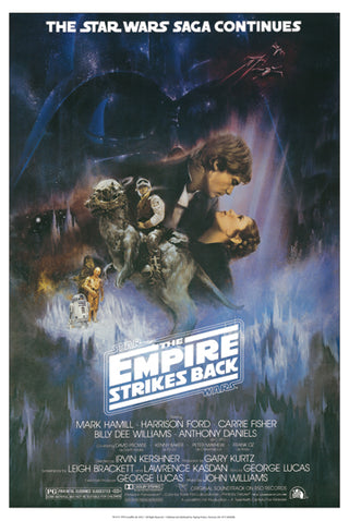 Star Wars Empire Strikes Back Movie Edition 24x36 Poster - Team Spirit Store USA 