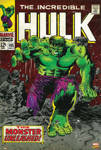 The Incredible Hulk Comic Cover 24x36 Premium Poster - Team Spirit Store USA 