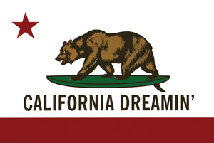 California Dreamin' 36x24 Premium Poster - Team Spirit Store USA 