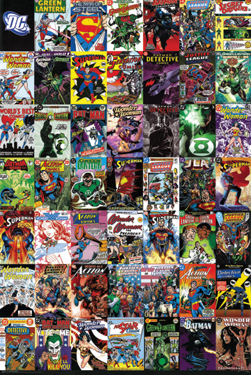 DC Comics Cover Art 24x36 Premium Poster - Team Spirit Store USA 