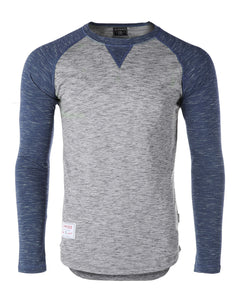 Athletic Fit Baseball Retro Contrast Long Sleeve Raglan T-Shirt - Team Spirit Store USA 