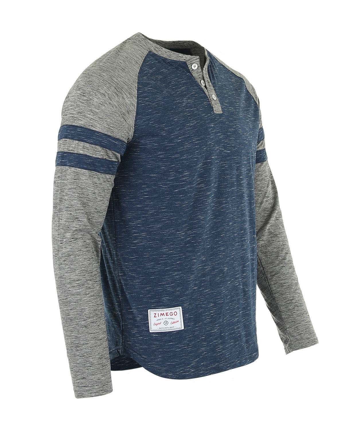 Men’s Casual Long Sleeve Baseball Raglan Shirt - Team Spirit Store USA 