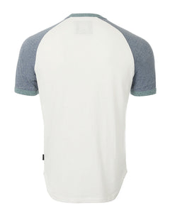 ZIMEGO Men's Short Sleeve Classic Retro Contrast Raglan Ringer T-Shirt-10