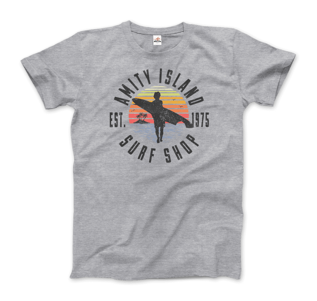 Amity Island Surf Shop Jaws T-Shirt - Team Spirit Store USA 