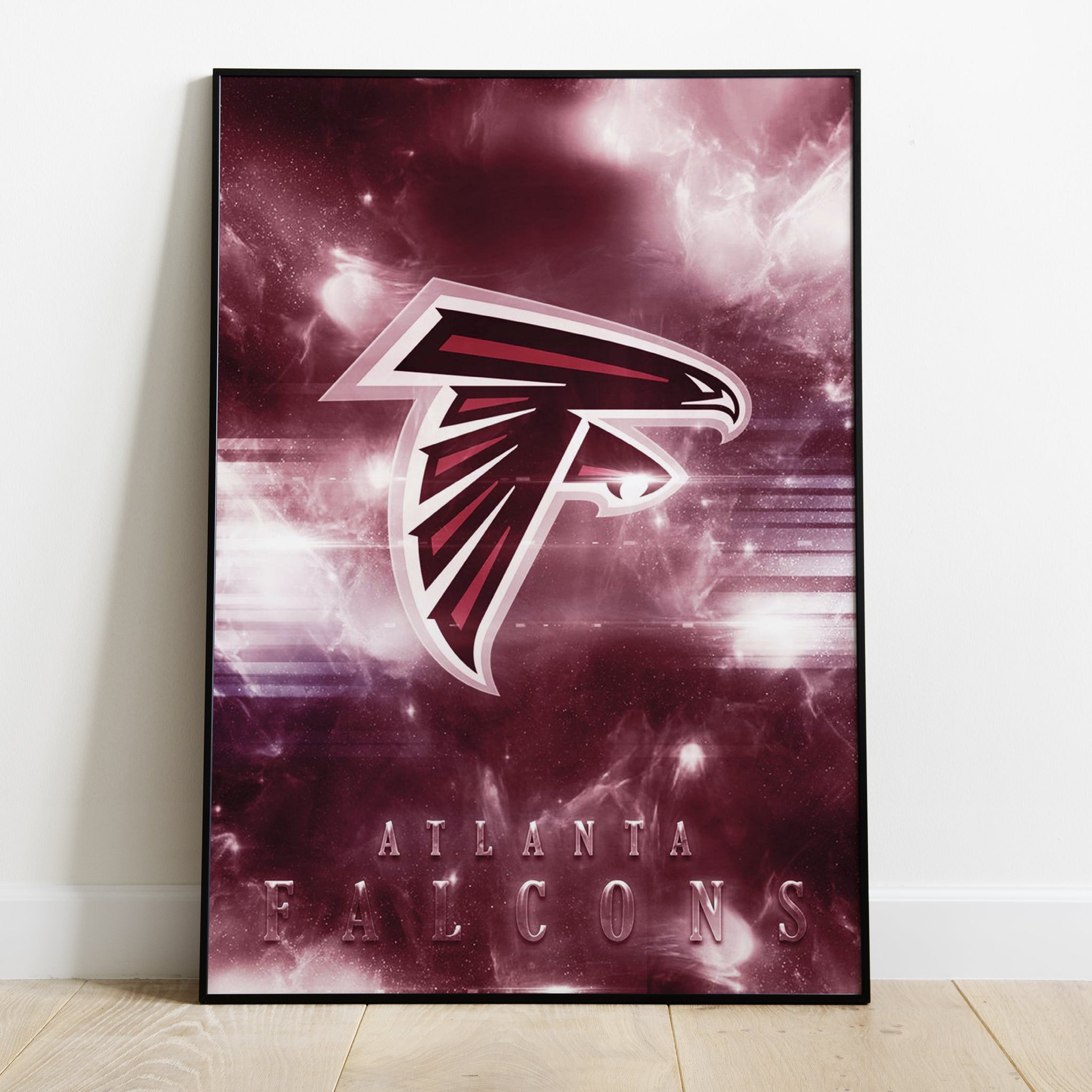 Atlanta Falcons Logo Art Premium Poster - Team Spirit Store USA 