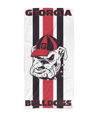 Georgia Bulldogs Grunge Beach Towel 30x60 - Team Spirit Store USA 