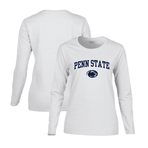 Penn State Nittany Lions Women's Heavy Cotton Long Sleeve Tee - Team Spirit Store USA 