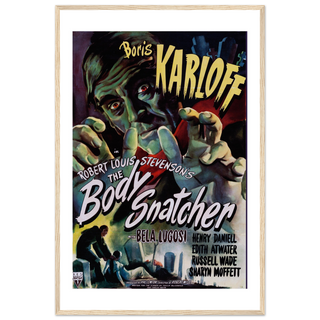 Body Snatcher - 40s Sci-Fi Horror Movie Poster-8