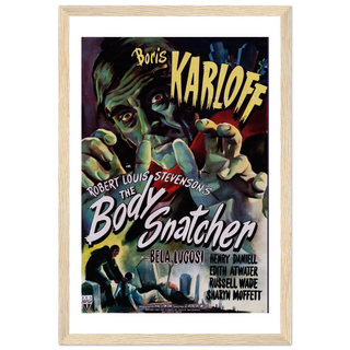 Body Snatcher - 40s Sci-Fi Horror Movie Poster-6