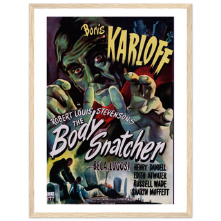 Body Snatcher - 40s Sci-Fi Horror Movie Poster-7