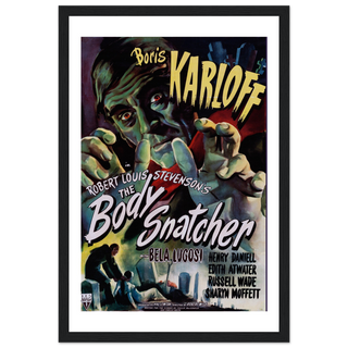 Body Snatcher - 40s Sci-Fi Horror Movie Poster-2